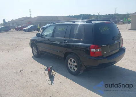 2006 Toyota Highlander V6 from USA, damaged, VIN JTEGP21A560124945
